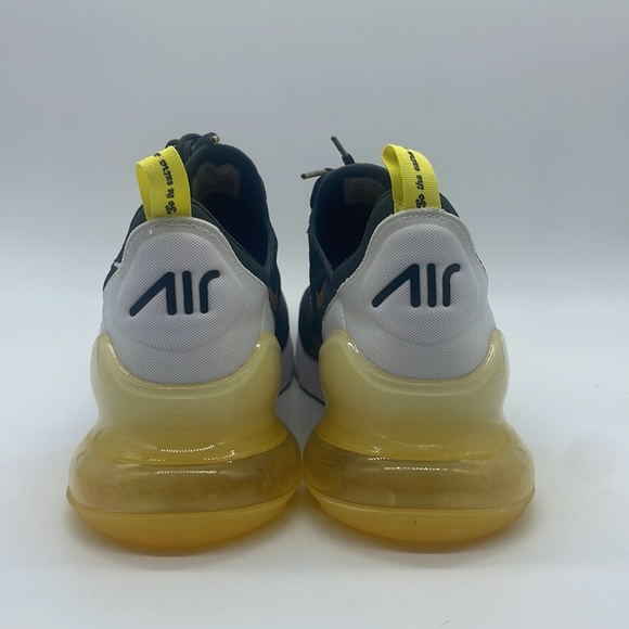 Men’s Nike AirMax 270 Yellow/Black/White DO5849-001 USED Size 13 - Picture 4 of 10